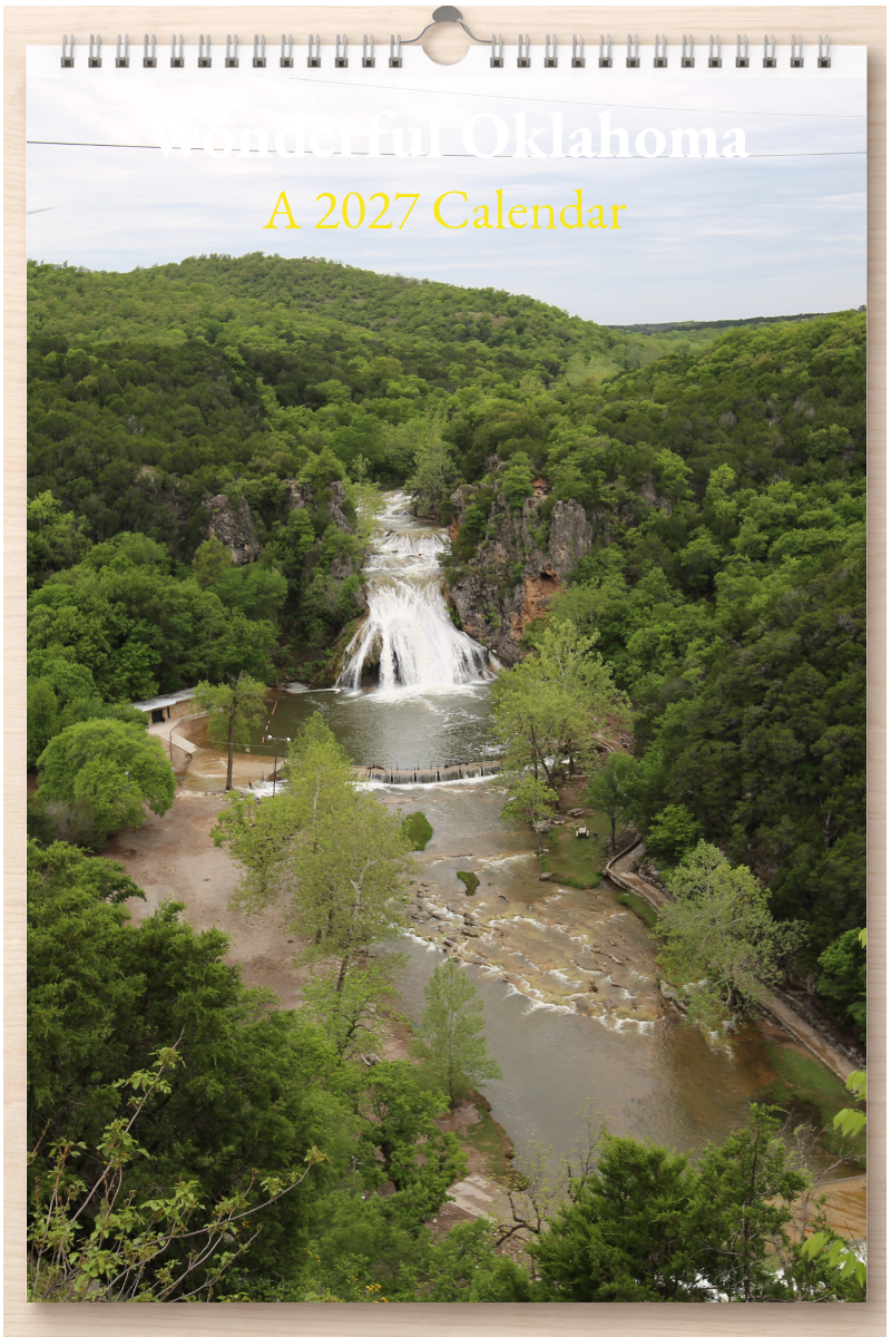 Wonderful Oklahoma: A 2027 Calendar