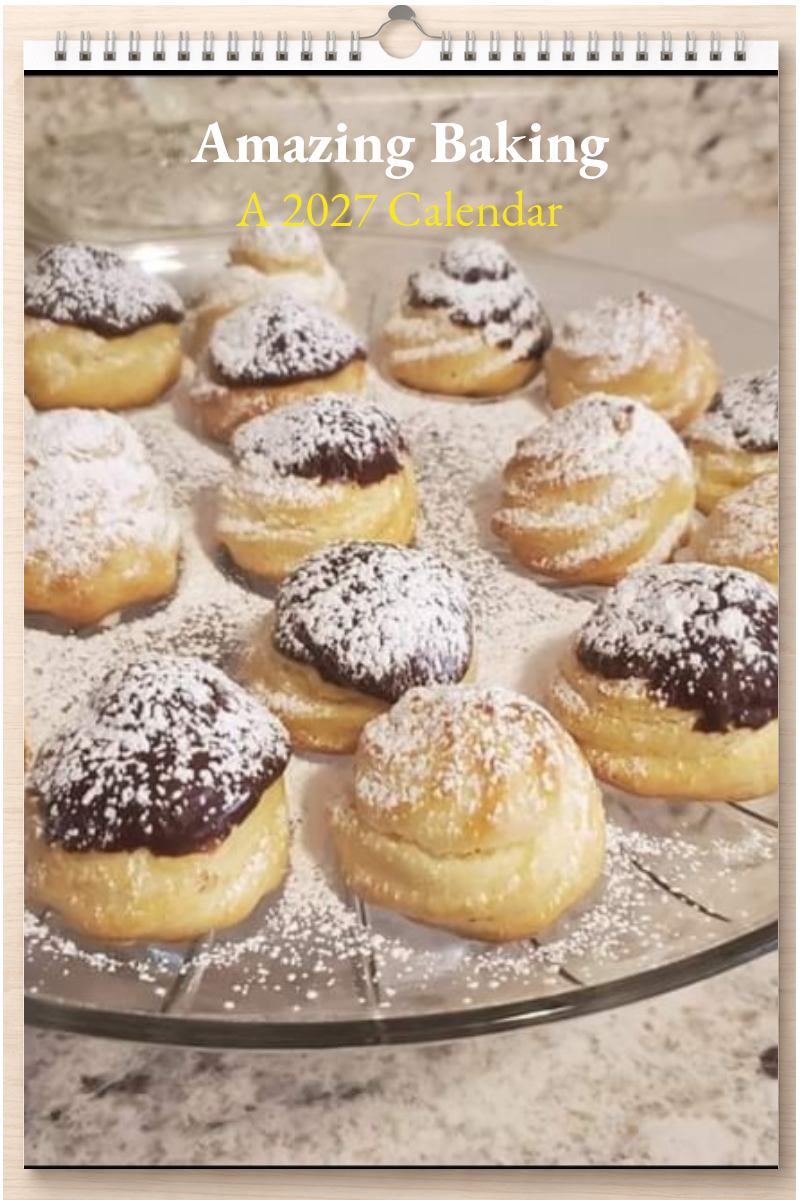 Amazing Baking: A 2027 Calendar