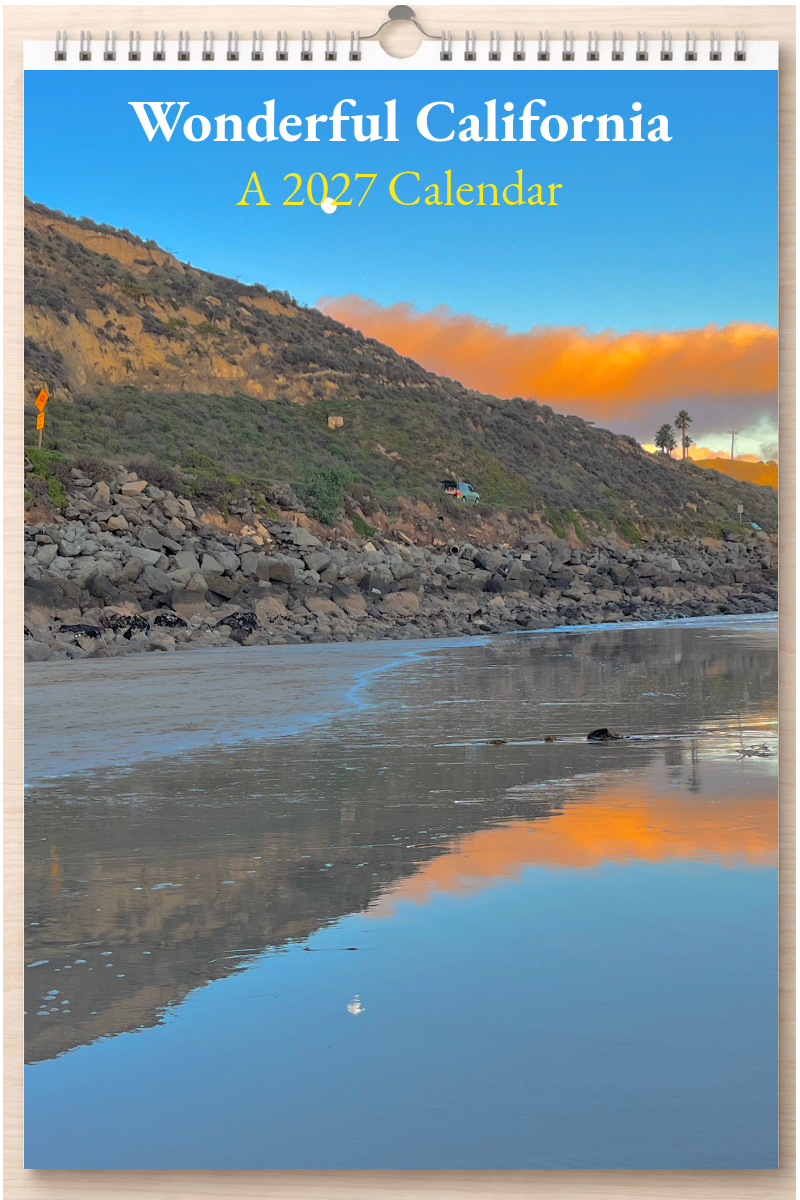 Wonderful California: A 2027 Calendar