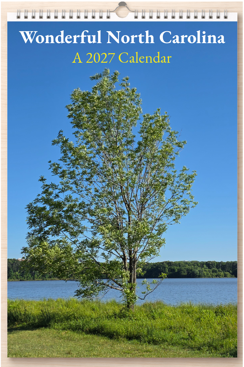 Wonderful North Carolina: A 2027 Calendar
