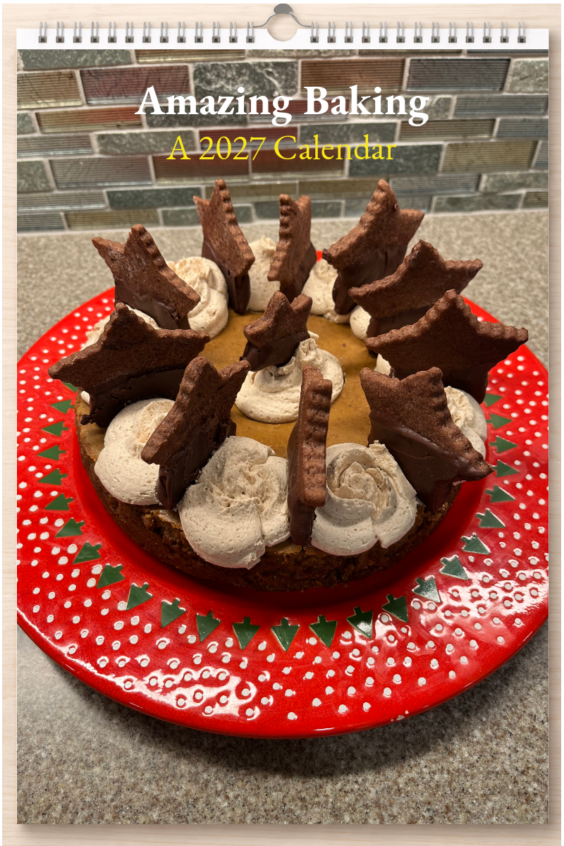 Amazing Baking: A 2027 Calendar
