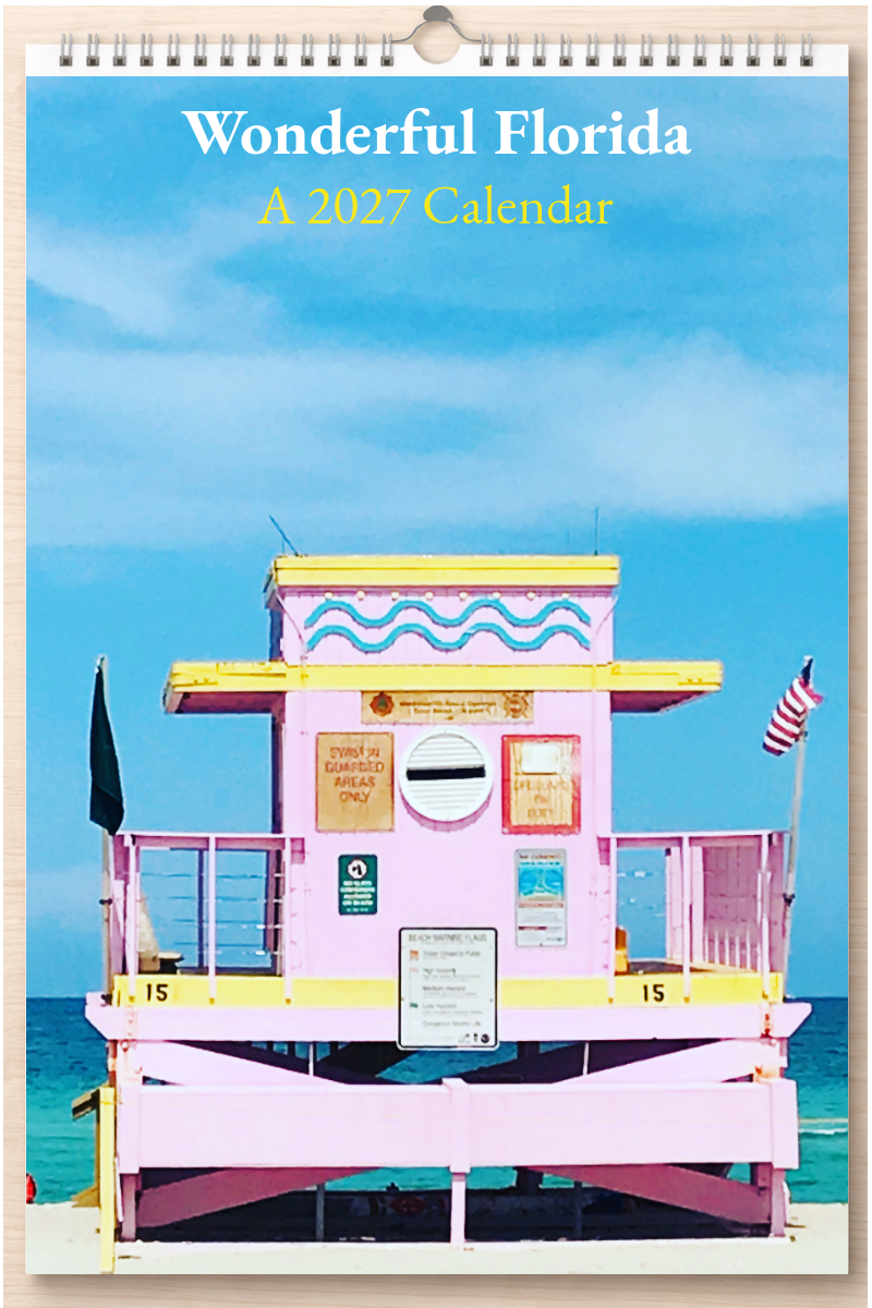 Wonderful Florida: A 2027 Calendar