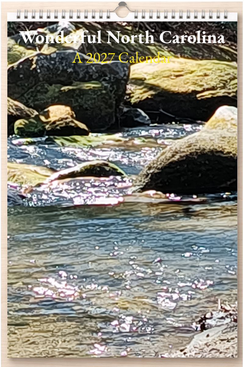 Wonderful North Carolina: A 2027 Calendar