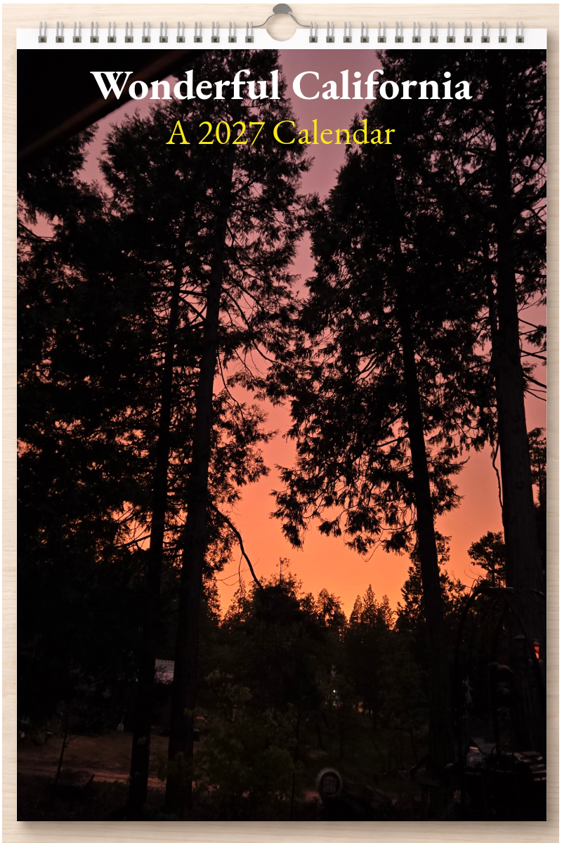 Wonderful California: A 2027 Calendar