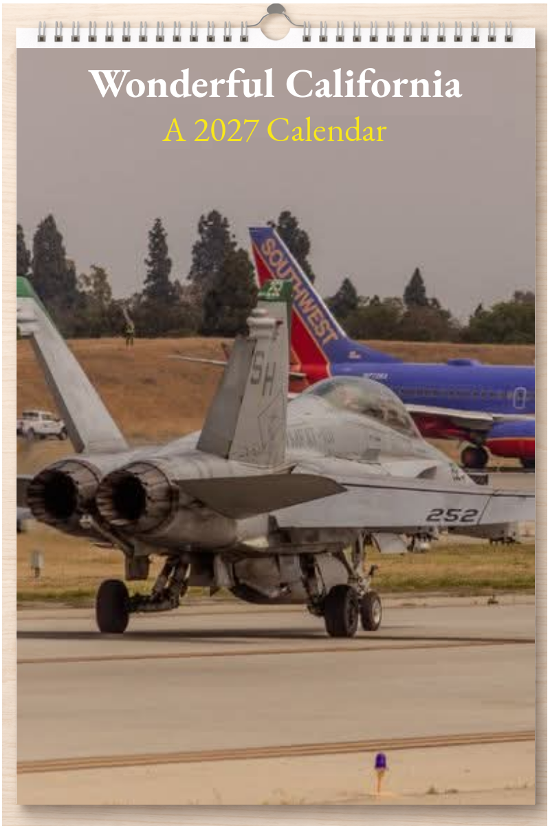 Wonderful California: A 2027 Calendar