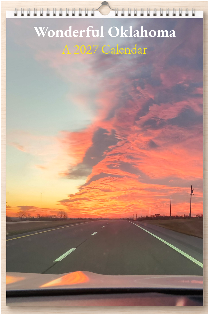 Wonderful Oklahoma: A 2027 Calendar
