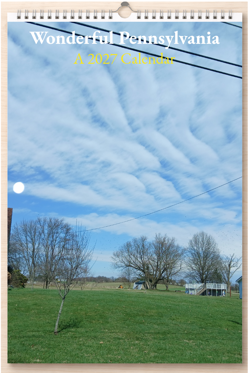 Wonderful Pennsylvania: A 2027 Calendar