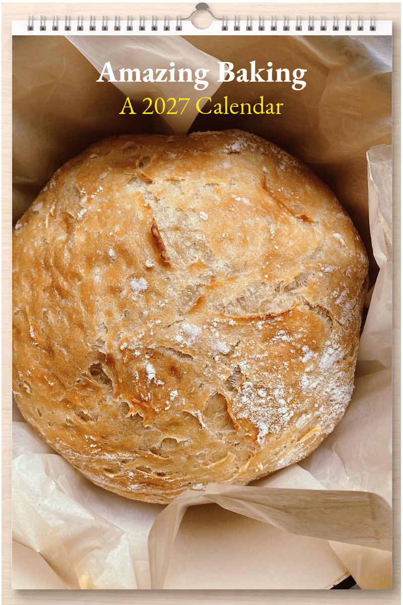 Amazing Baking: A 2027 Calendar