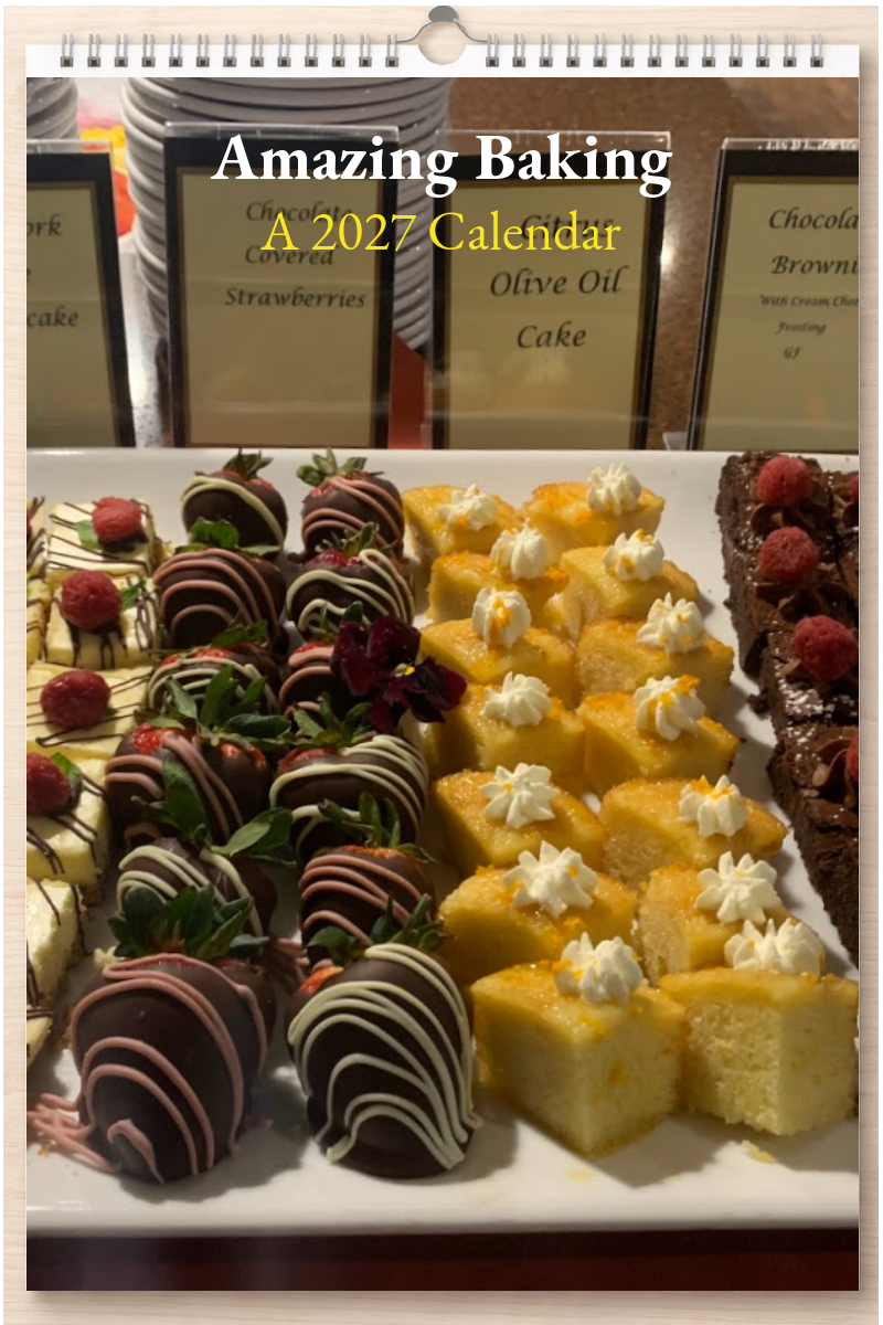 Amazing Baking: A 2027 Calendar