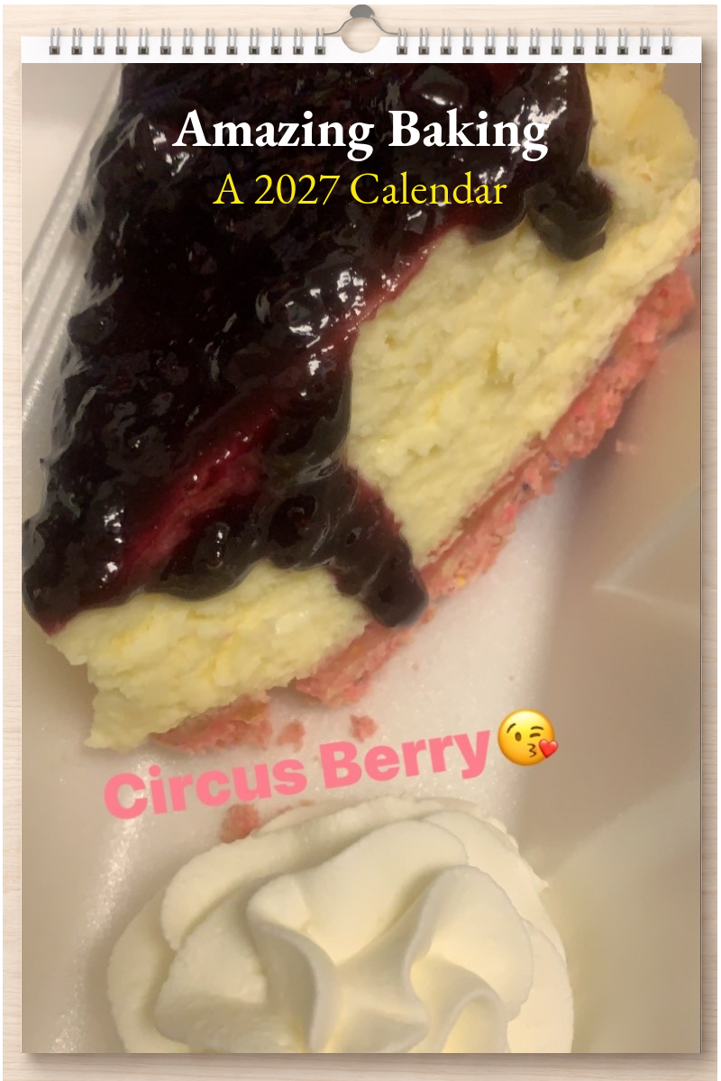 Amazing Baking: A 2027 Calendar
