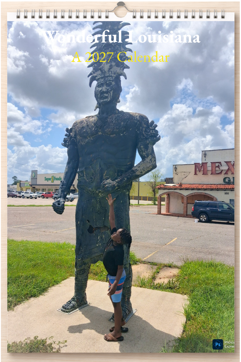 Wonderful Louisiana: A 2027 Calendar