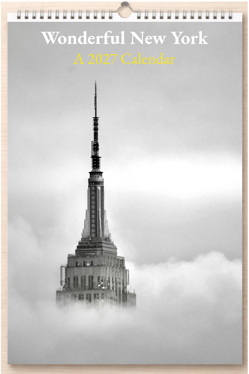 Wonderful New York: A 2027 Calendar