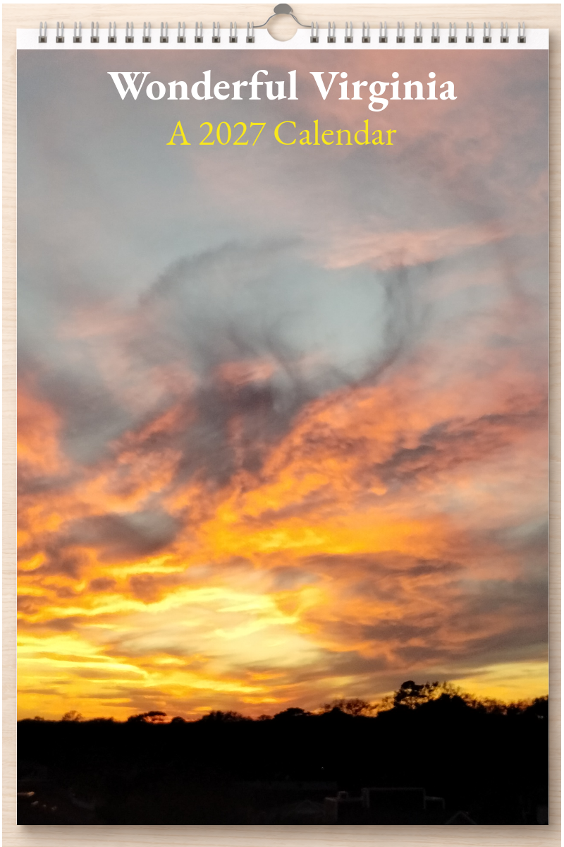 Wonderful Virginia: A 2027 Calendar