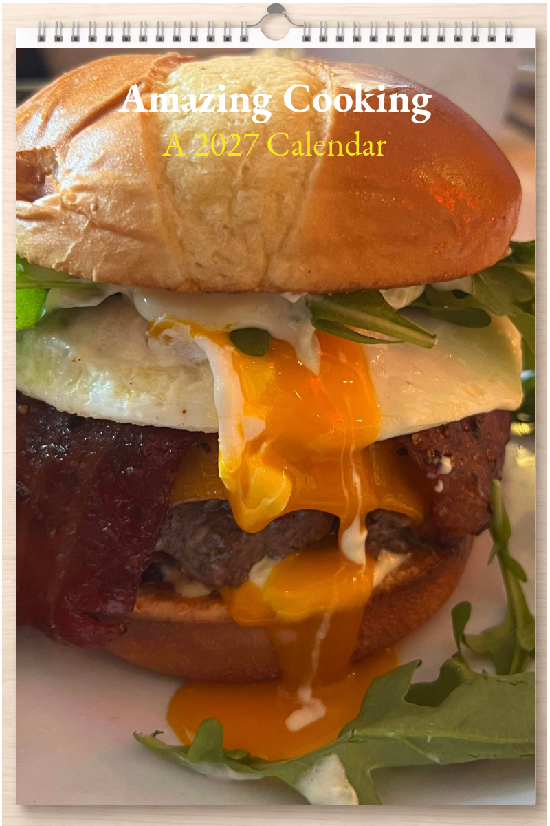 Amazing Cooking: A 2027 Calendar