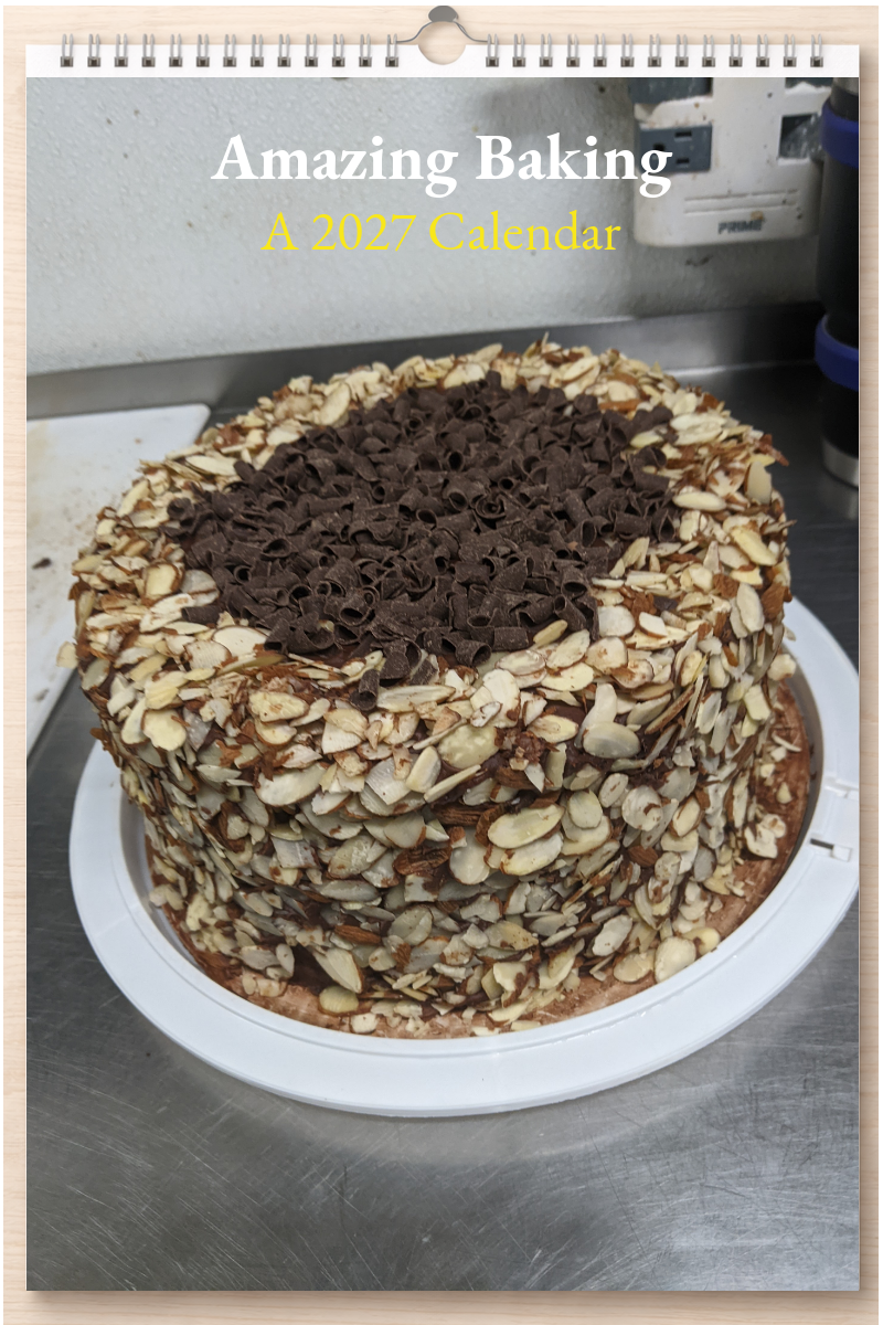 Amazing Baking: A 2027 Calendar