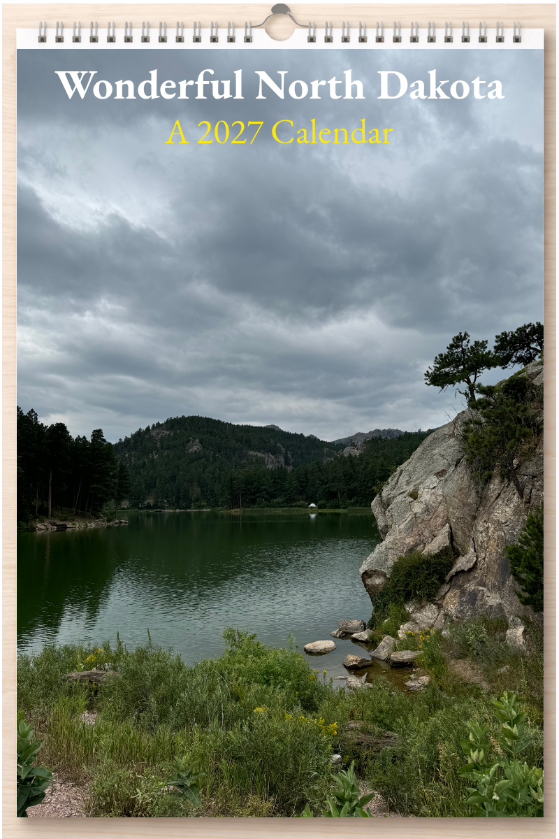 Wonderful North Dakota: A 2027 Calendar