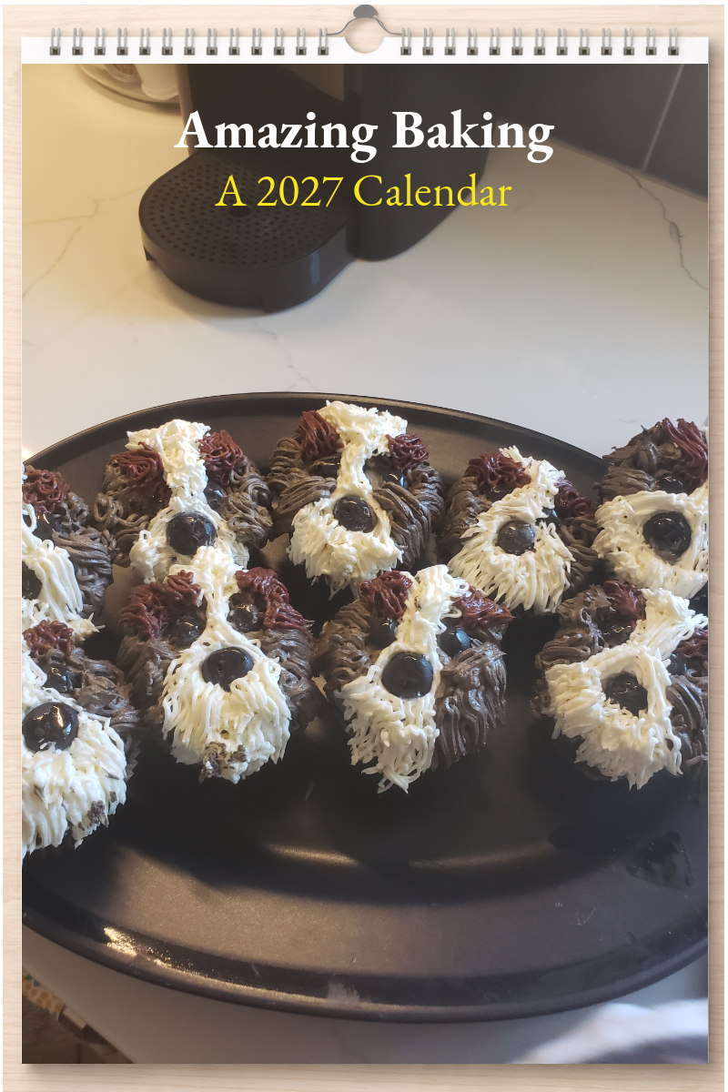 Amazing Baking: A 2027 Calendar