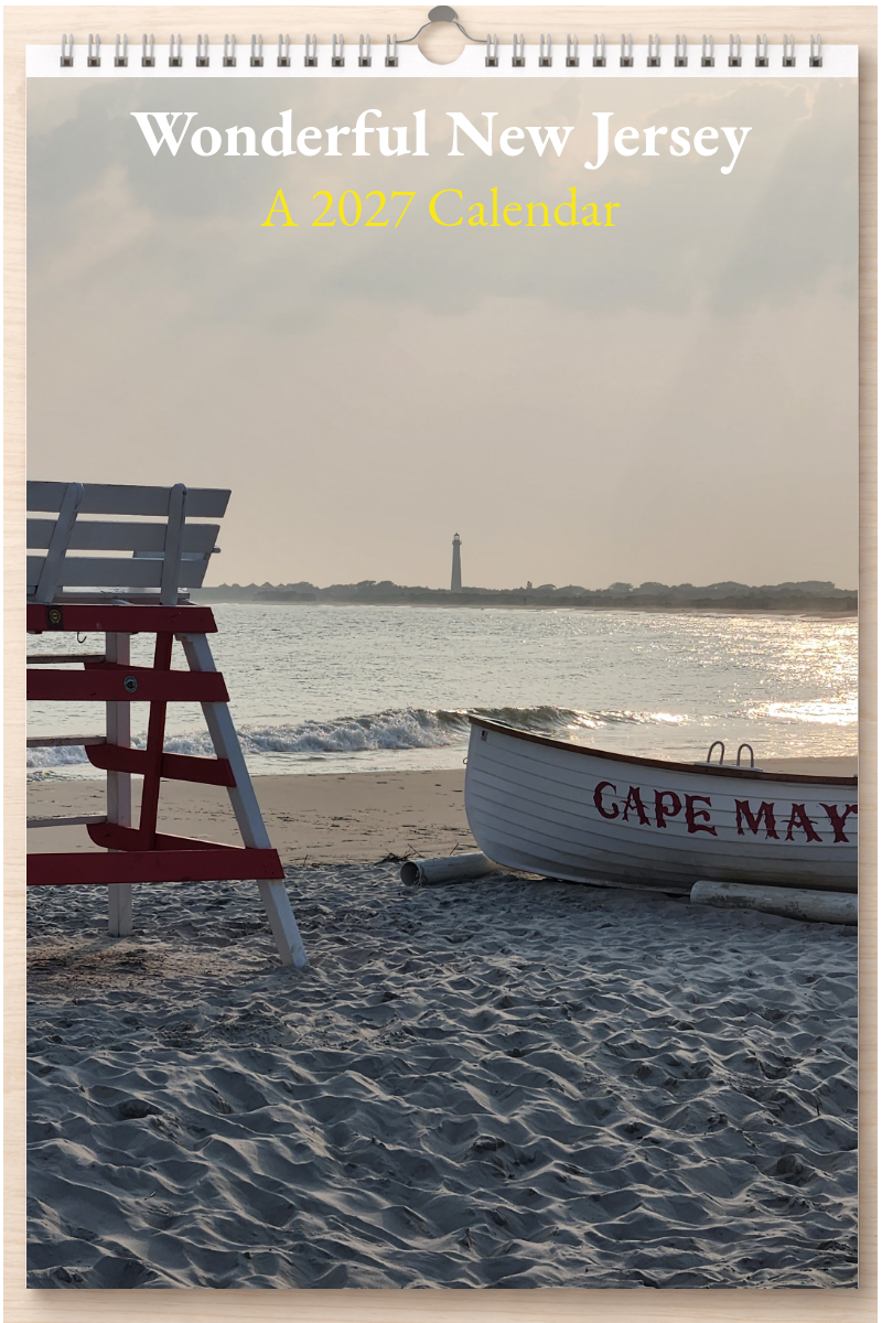 Wonderful New Jersey: A 2027 Calendar