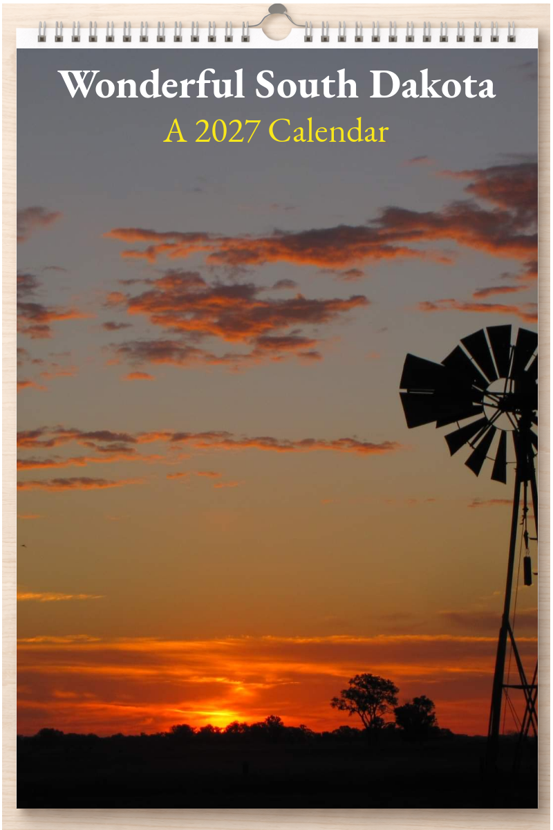 Wonderful South Dakota: A 2027 Calendar