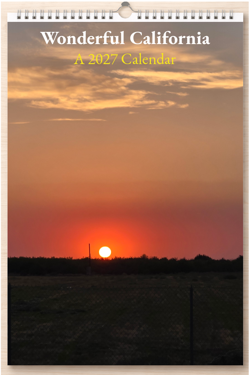 Wonderful California: A 2027 Calendar