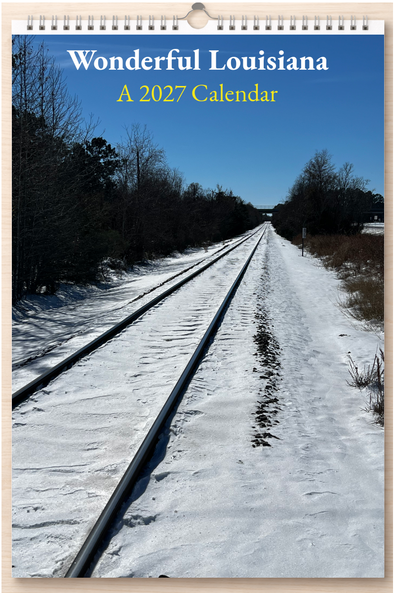 Wonderful Louisiana: A 2027 Calendar