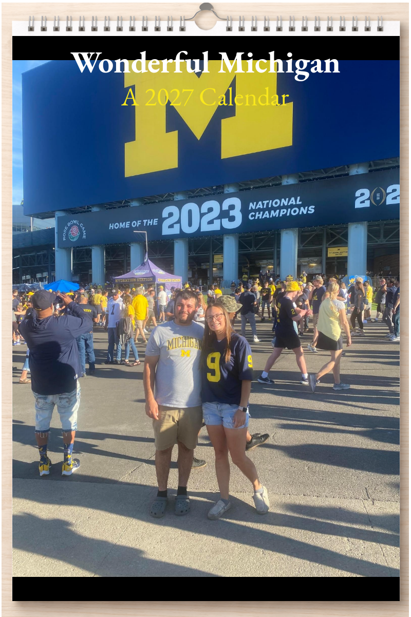 Wonderful Michigan: A 2027 Calendar