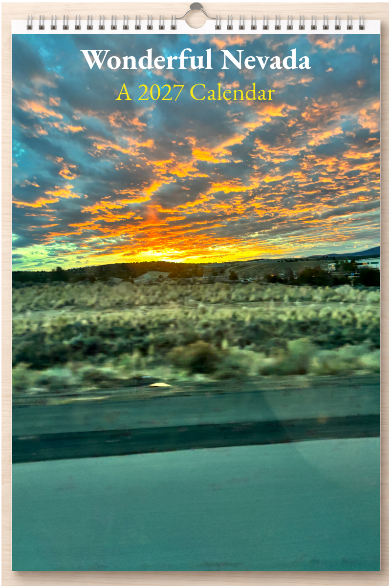 Wonderful Nevada: A 2027 Calendar