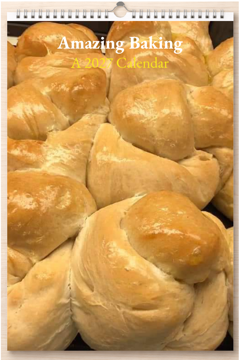 Amazing Baking: A 2027 Calendar