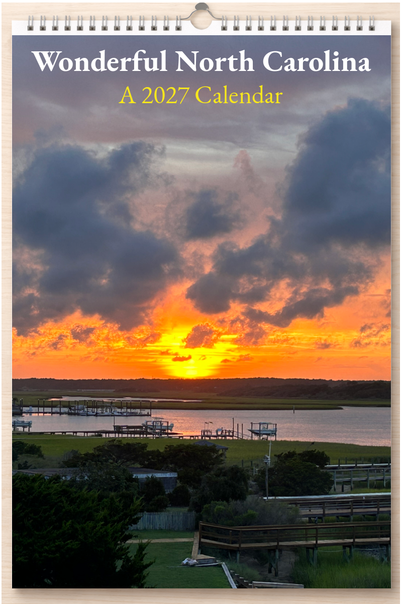 Wonderful North Carolina: A 2027 Calendar