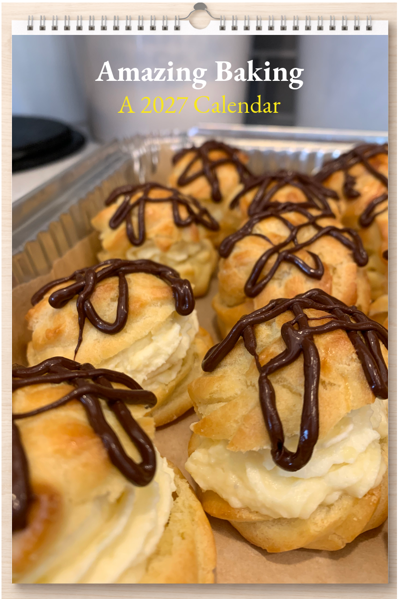 Amazing Baking: A 2027 Calendar