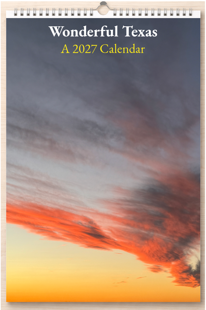 Wonderful Texas: A 2027 Calendar