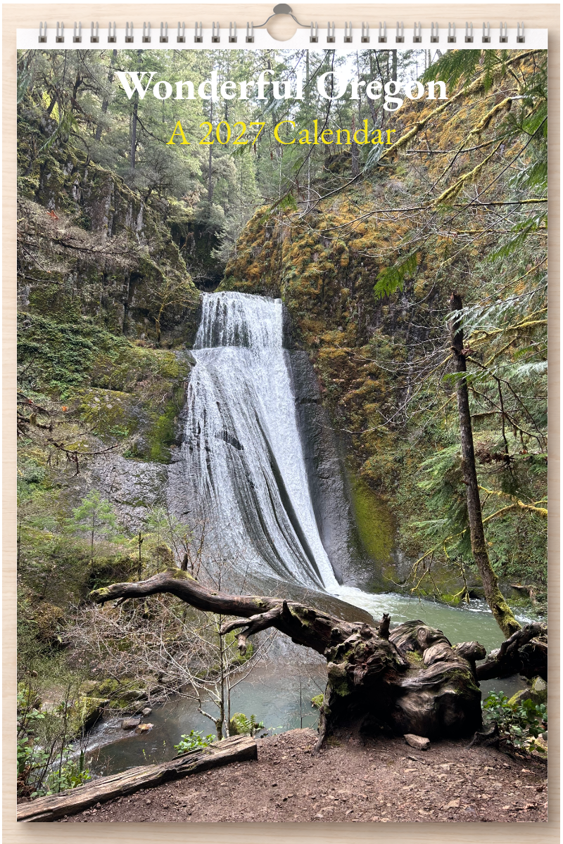 Wonderful Oregon: A 2027 Calendar