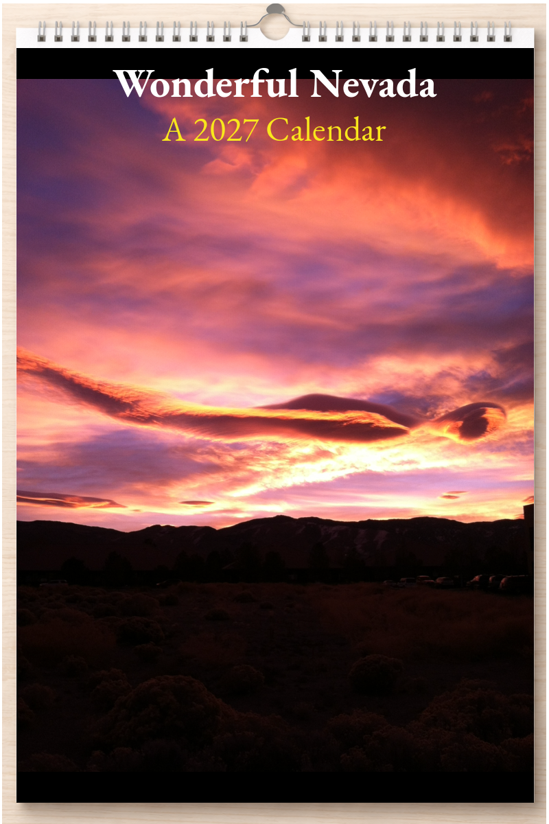 Wonderful Nevada: A 2027 Calendar
