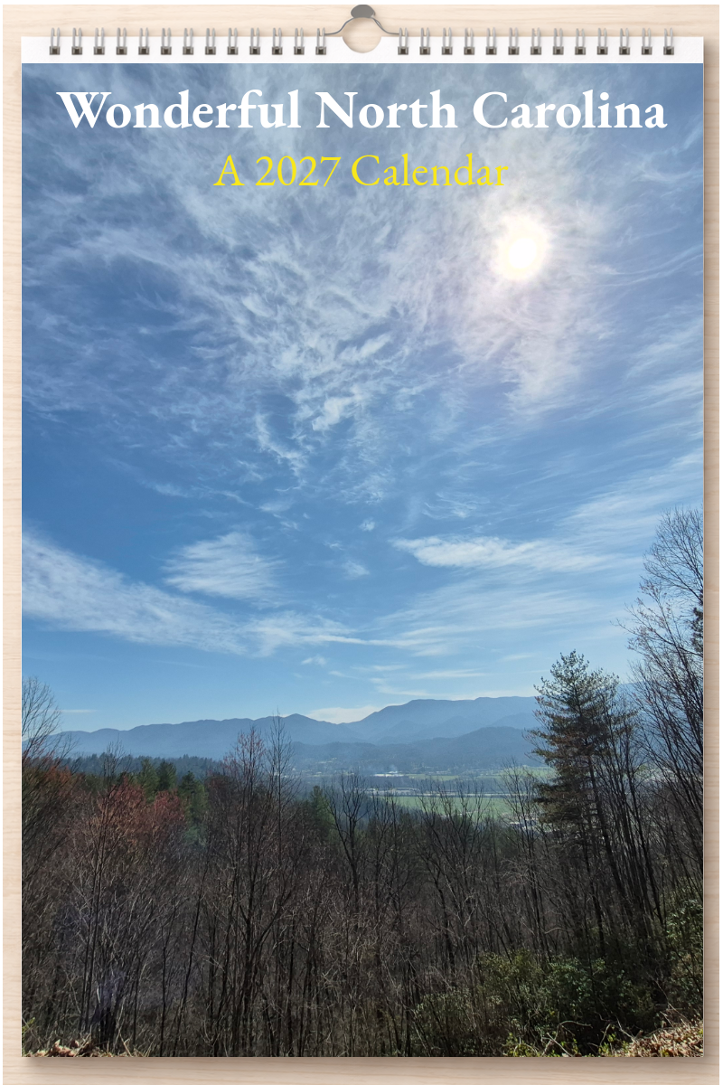 Wonderful North Carolina: A 2027 Calendar