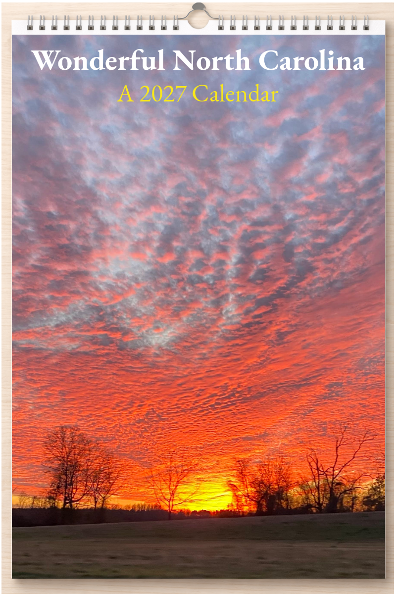Wonderful North Carolina: A 2027 Calendar