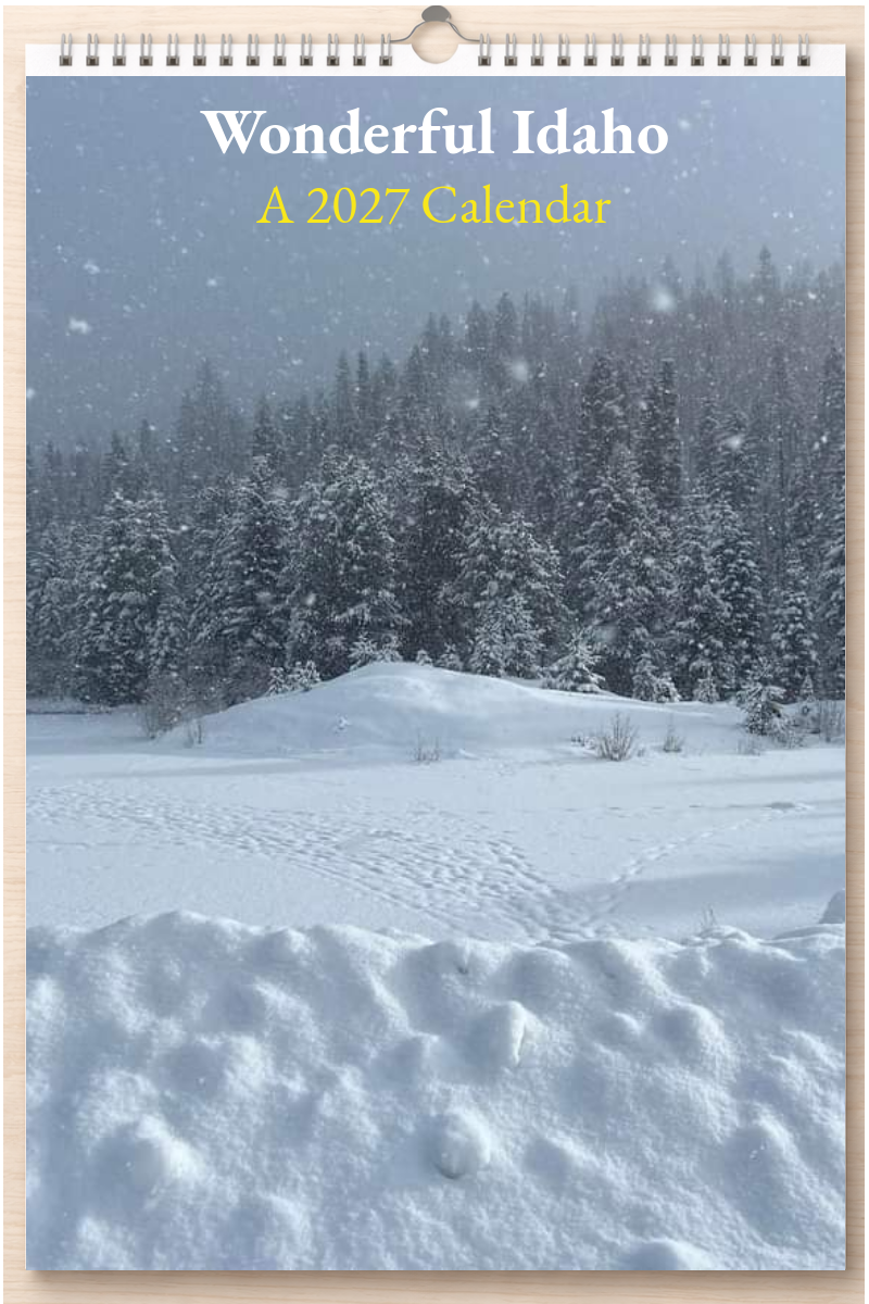 Wonderful Idaho: A 2027 Calendar