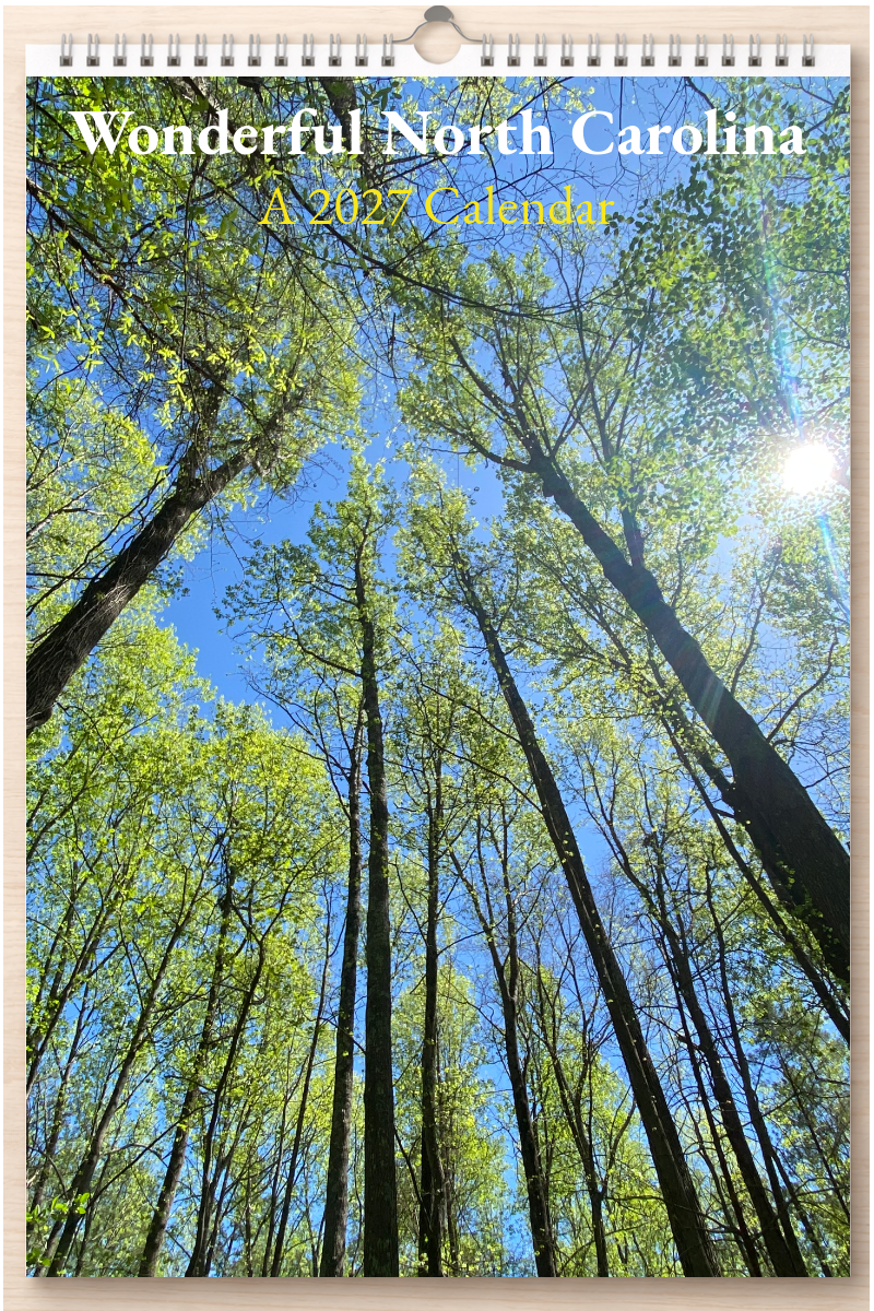 Wonderful North Carolina: A 2027 Calendar