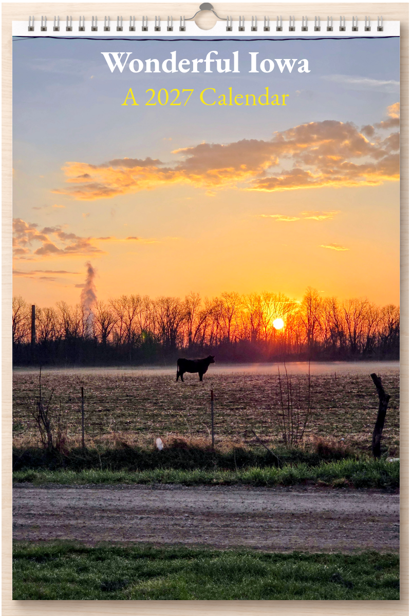 Wonderful Iowa: A 2027 Calendar