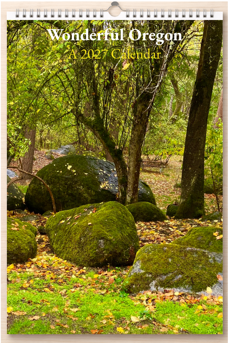 Wonderful Oregon: A 2027 Calendar