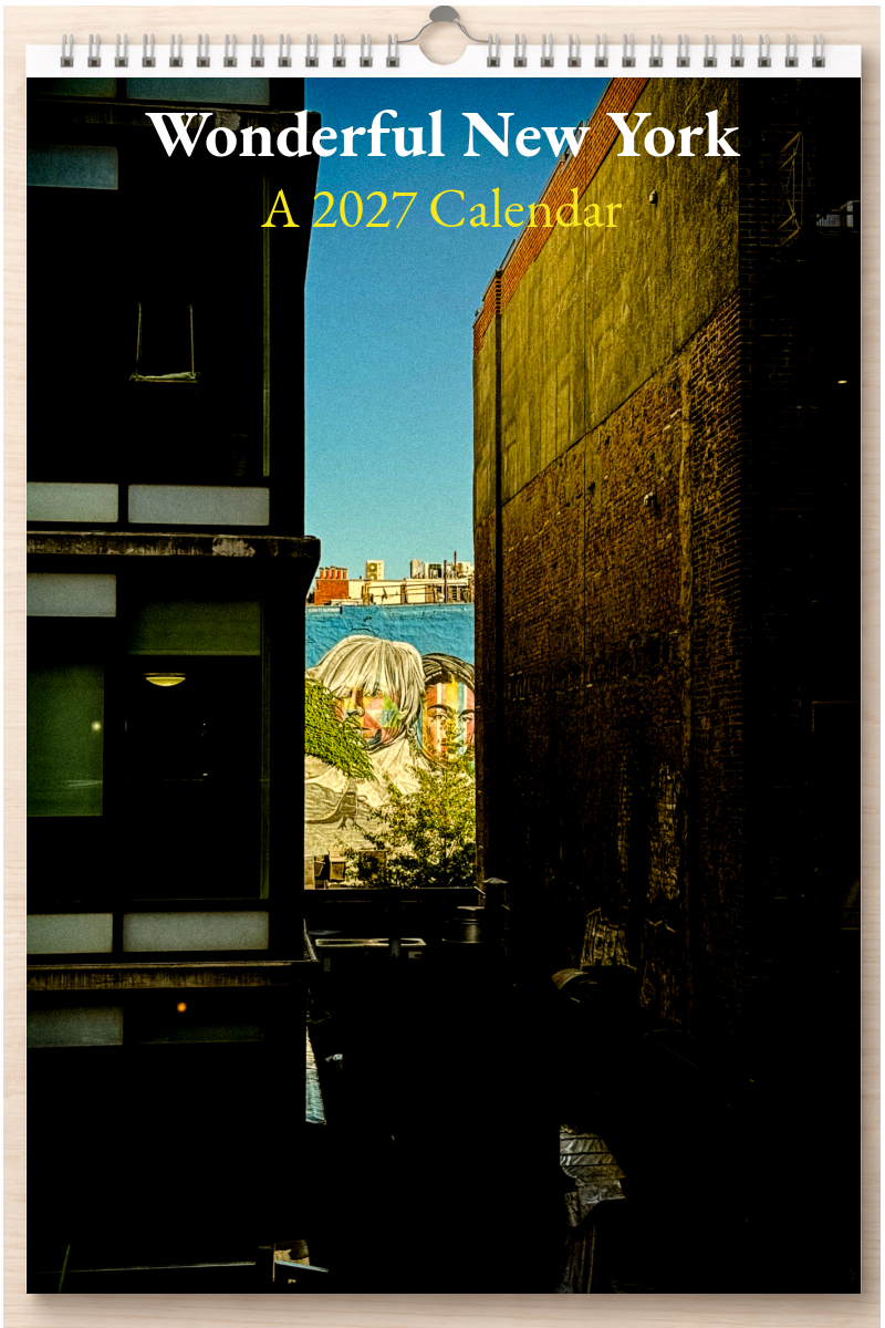 Wonderful New York: A 2027 Calendar