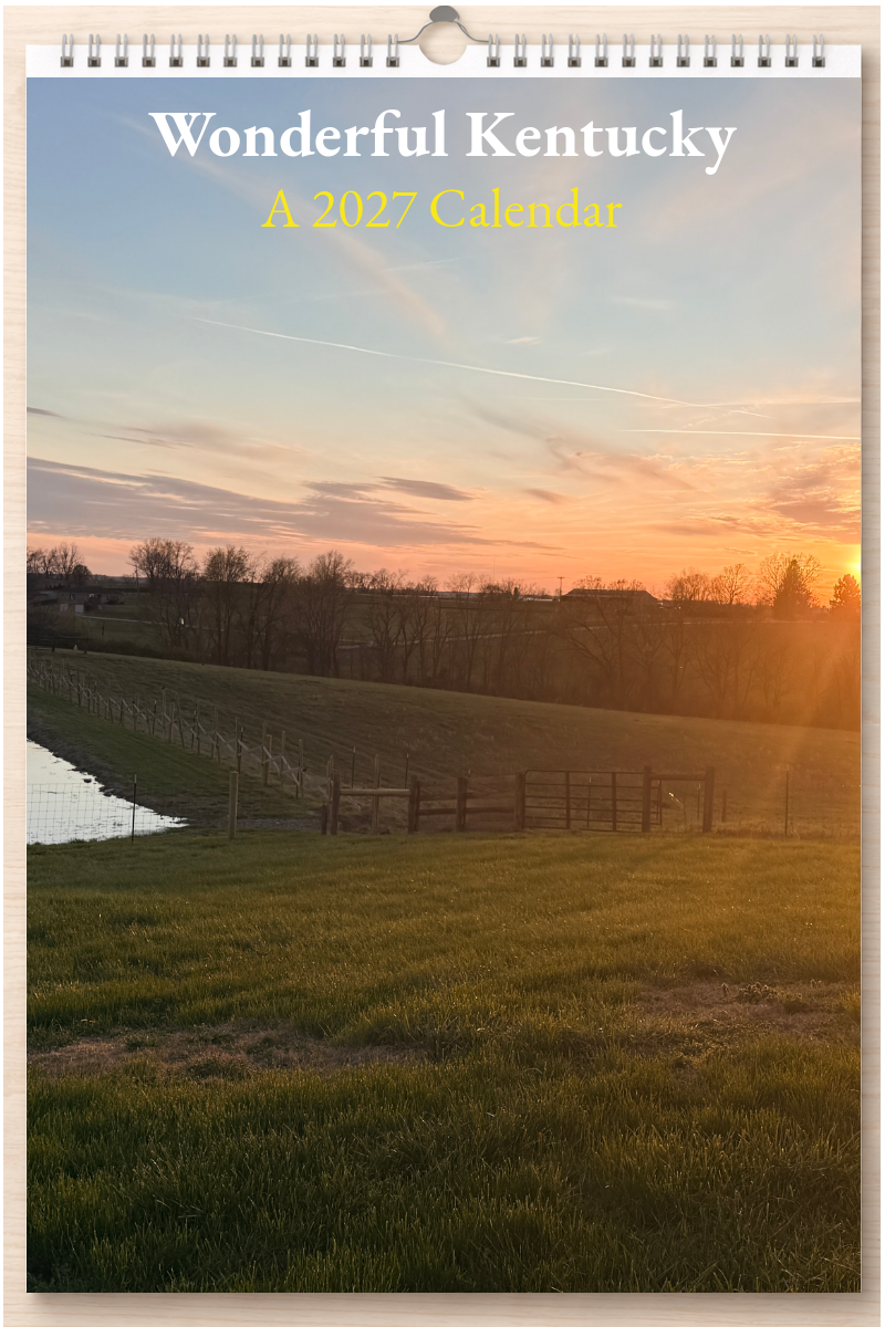Wonderful Kentucky: A 2027 Calendar