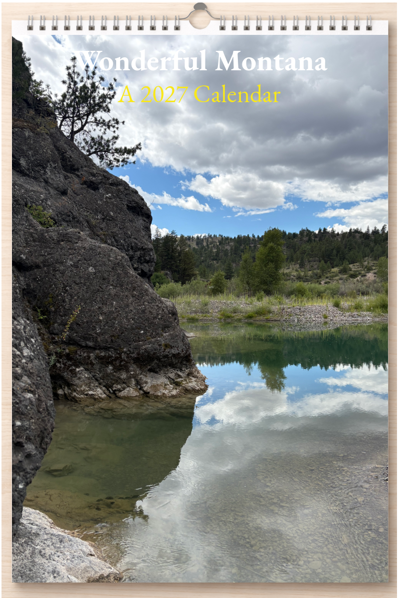 Wonderful Montana: A 2027 Calendar