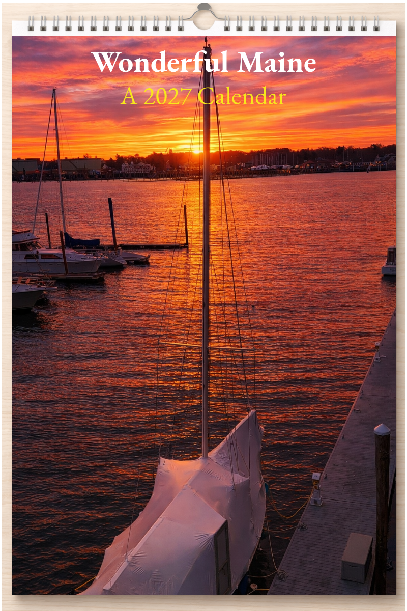 Wonderful Maine: A 2027 Calendar