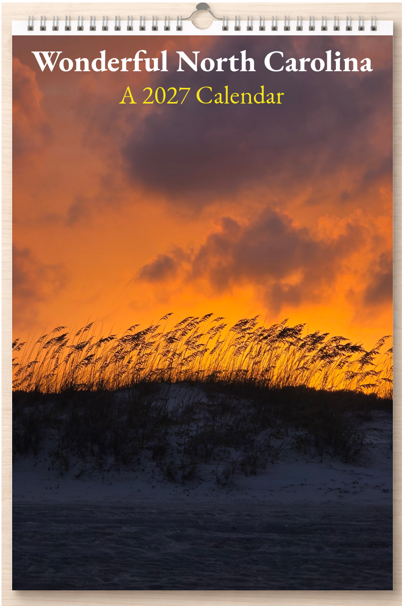 Wonderful North Carolina: A 2027 Calendar