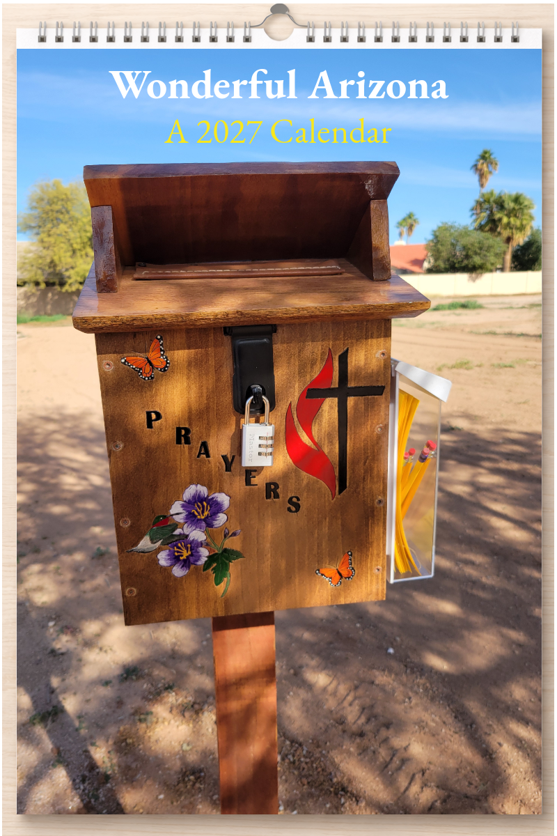 Wonderful Arizona: A 2027 Calendar