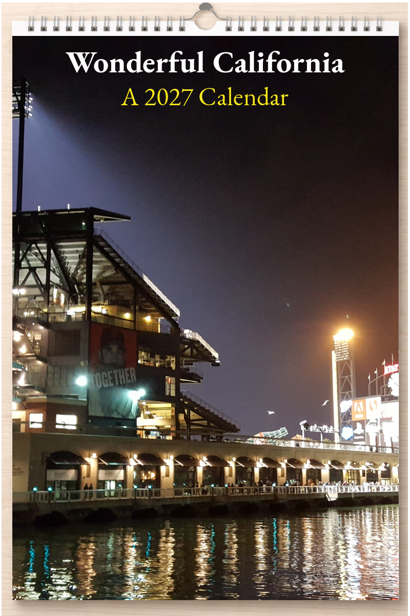 Wonderful California: A 2027 Calendar