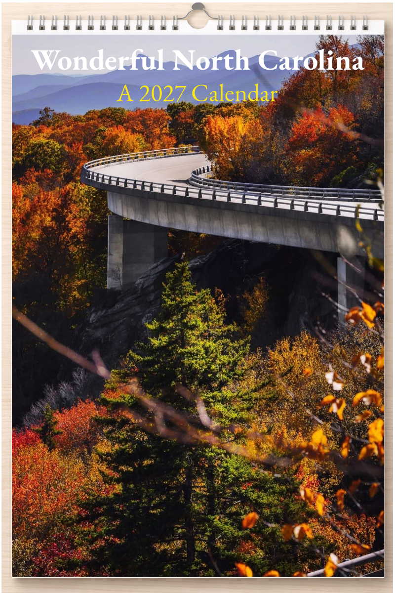 Wonderful North Carolina: A 2027 Calendar