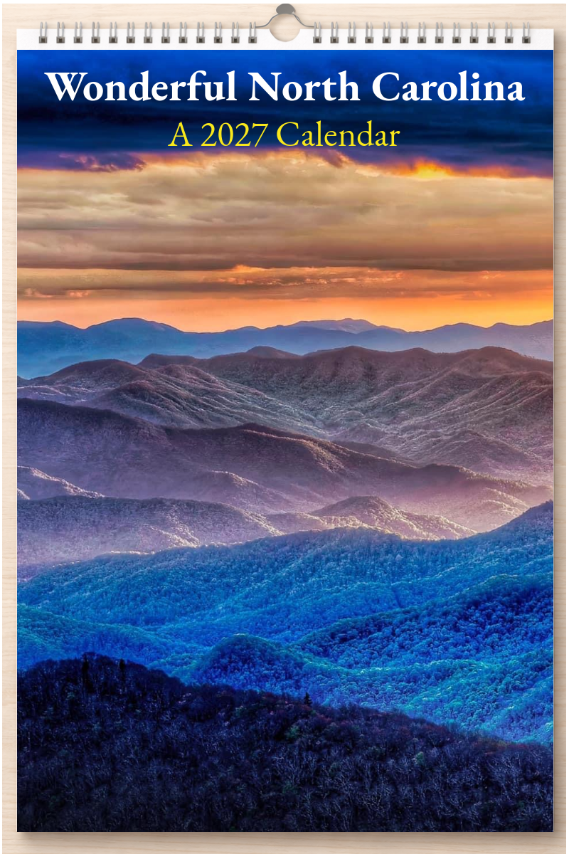 Wonderful North Carolina: A 2027 Calendar