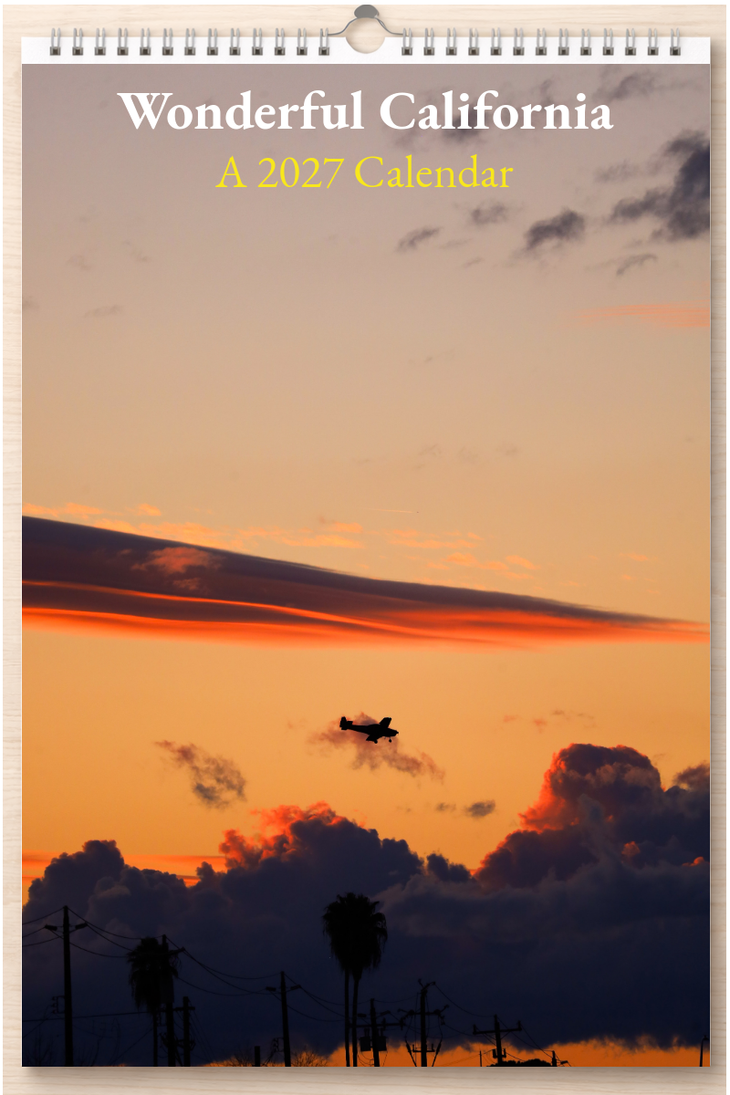 Wonderful California: A 2027 Calendar