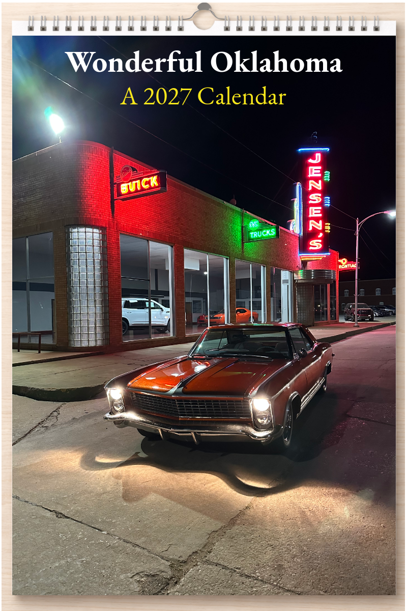 Wonderful Oklahoma: A 2027 Calendar